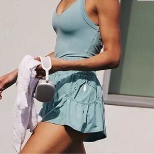 Free People Dusty Teal Women’s Athletic Skort